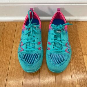 Nike Women’s Free style blue and pink sneakers